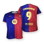 camiseta adulto lewandowski fc barcelona 2024 25 replica oficial 01