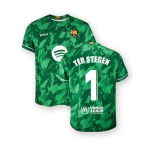 camiseta adulto ter stegen fc barcelona 24 25 replica oficia 01l
