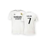 camiseta adulto vini jr real madrid primera equipacion 24 25 replica oficial 01