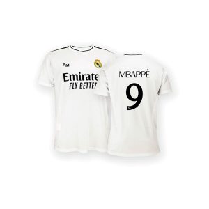 camiseta infantil mbappe real madrid 2024 25 replica oficial 01