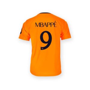 camiseta mbappe infantil 2a equip real madrid 24 25 replica oficial 01