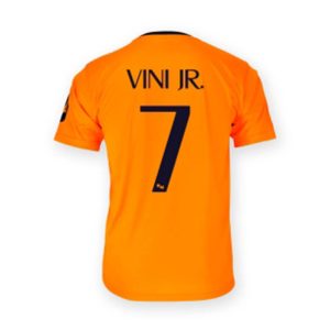 camiseta vini jr adulto 2a equip real madrid 24 25 replica oficial 01