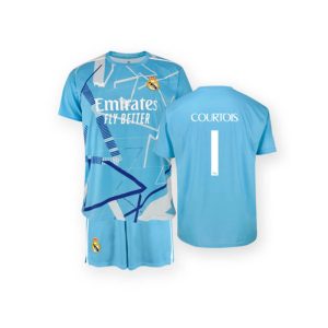 conjunto infantil courtois real madrid 24 25 replica oficial 01