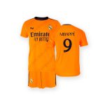 conjunto mbappe infantil 2a equip real madrid 24 25 replica oficial 01