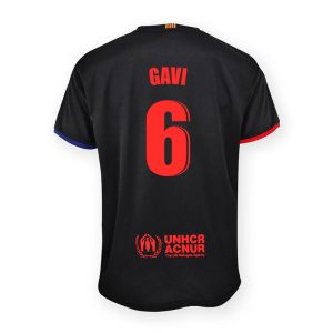 camiseta adulto gavi 2a equip 24 25 replica oficial 01