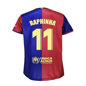 camiseta infantil raphinha replica oficial 24 25 01
