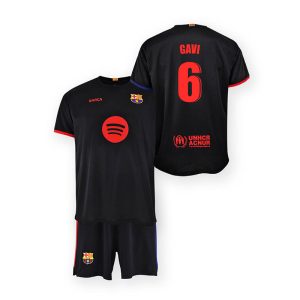 conjunto infantil gavi 2a equip 24 25 replica oficial 01